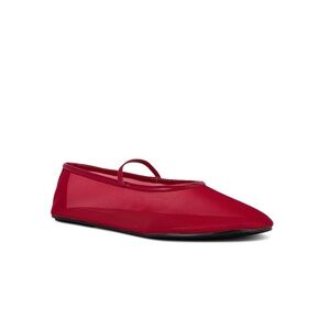 Zara NWOT Women's Red Ballet Flats